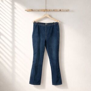Essentials by Maggie  22W/24W Elastic Waist Jeans